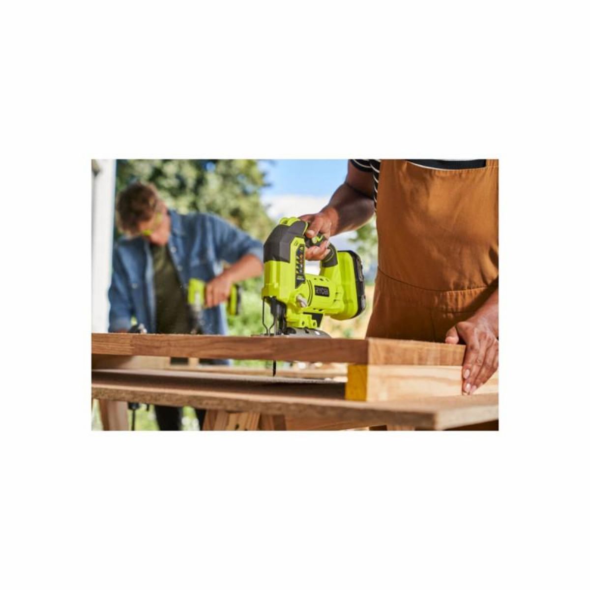 Ryobi Pack RYOBI Scie sauteuse pendulaire R18JS7-0 - 18V One+ Brushless - 1 Batterie 2.0Ah - 1 Chargeur r