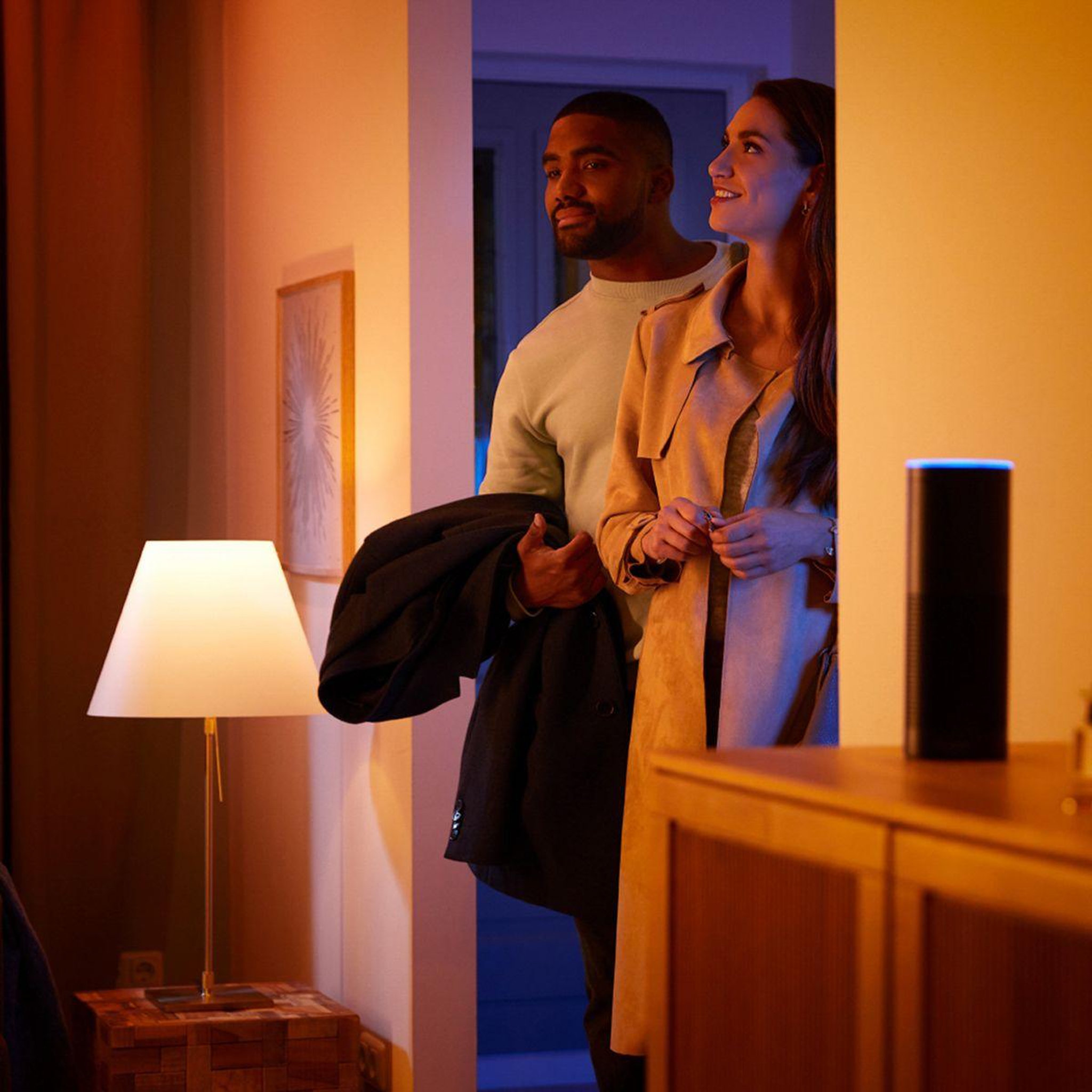 Voir la diapositive 5 : PHILIPS HUE Pack 3/e27 white&color ambiance+pont+tlc