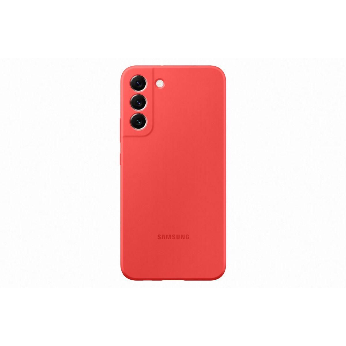 Samsung Coque S22+ Silicone orange