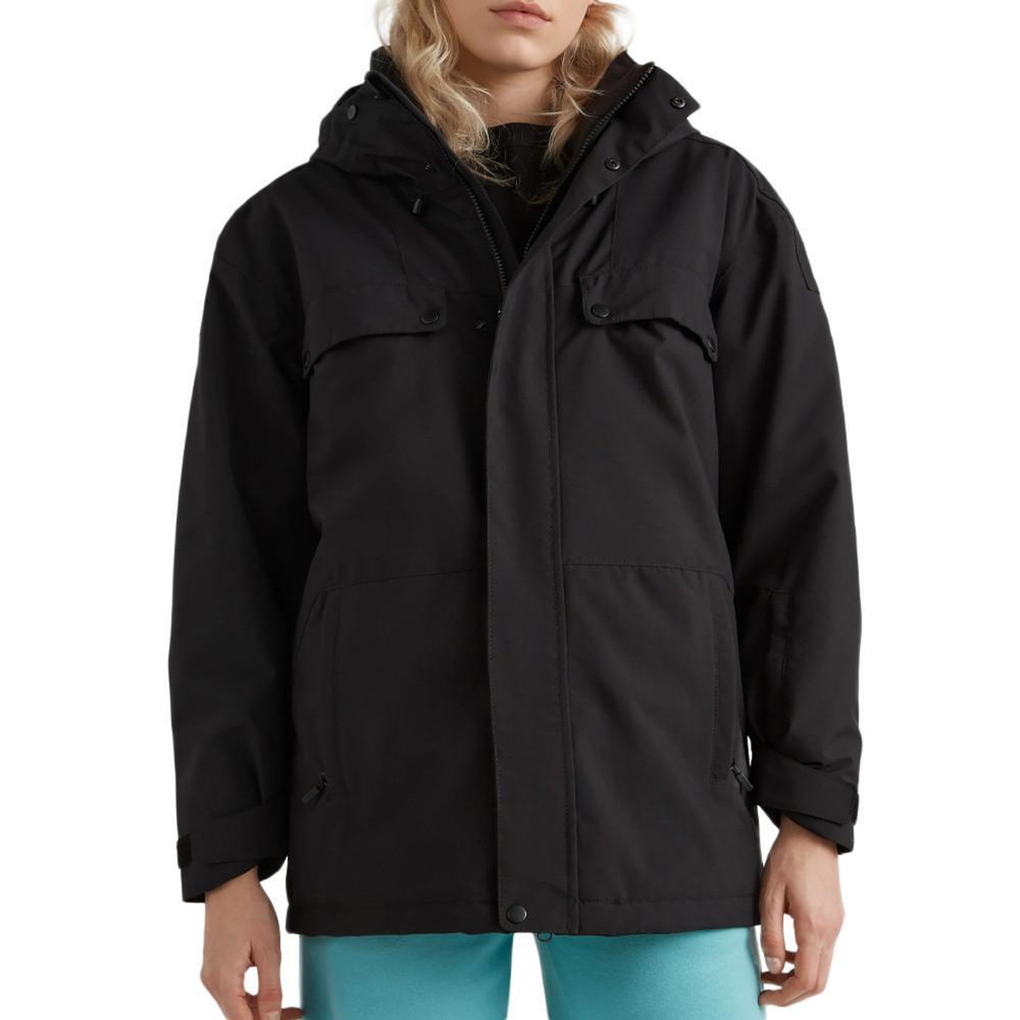 Voir la diapositive 1 : O'NEILL Manteau de ski O'Neill Noir Femme Tanzanite Jacket