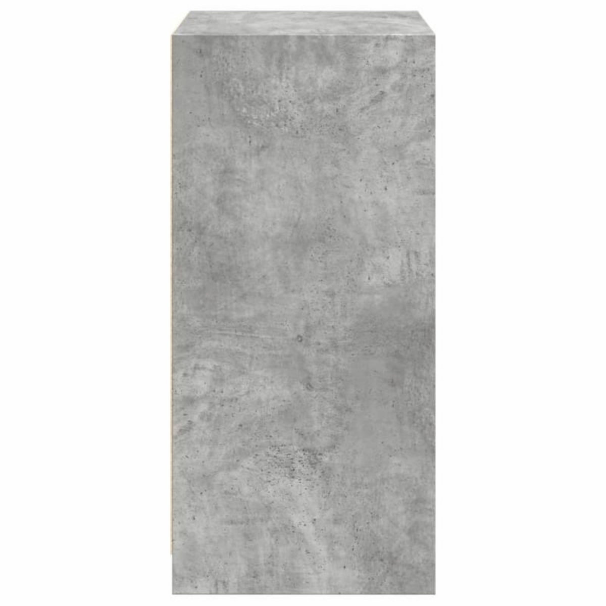 VIDAXL Garde robe gris béton 48x41x102 cm bois d ingénierie