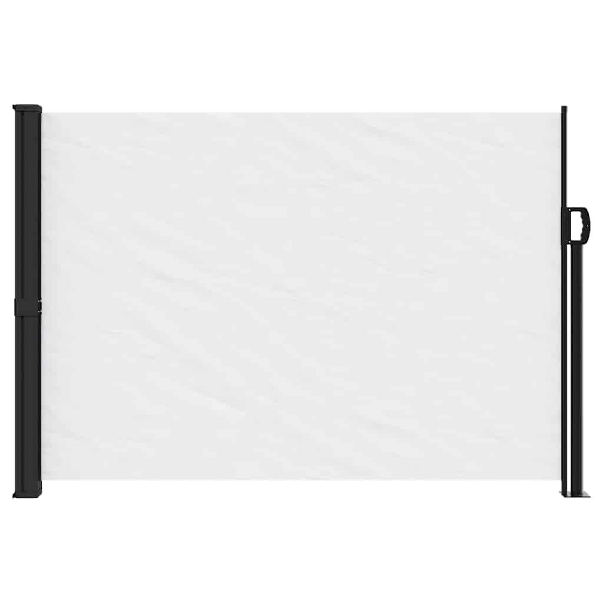 Voir la diapositive 3 : VIDAXL Auvent lateral retractable blanc 140x600 cm