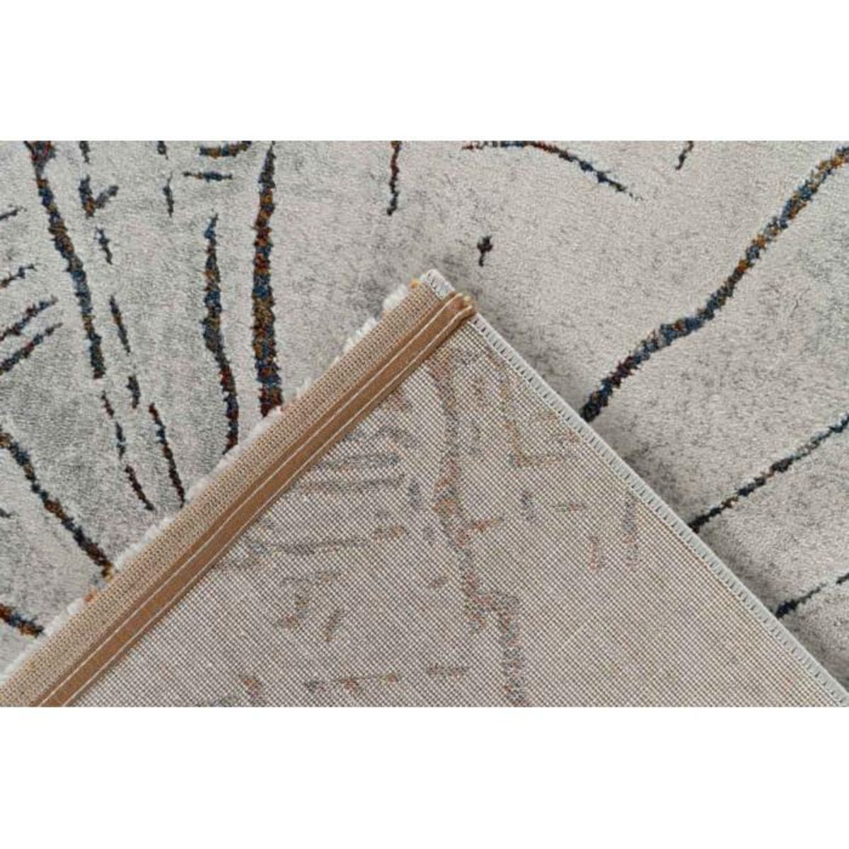 Paris Prix Tapis Déco Tissé Abstrait  Lorin  Gris