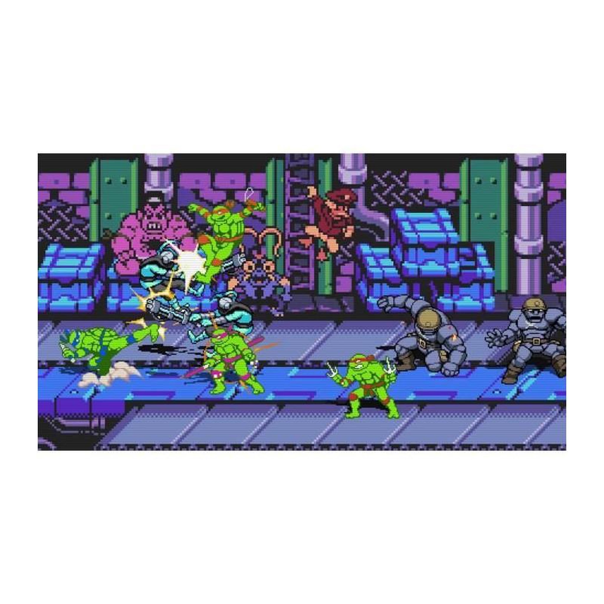 Voir la diapositive 6 : Just for games Teenage Mutant Ninja Turtles : Shredder's Revenge - Jeu Nintendo Switch - Edition anniversaire