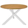 Voir la diapositive 3 : VIDAXL Mobilier de salle a manger 5 pcs MDF Blanc