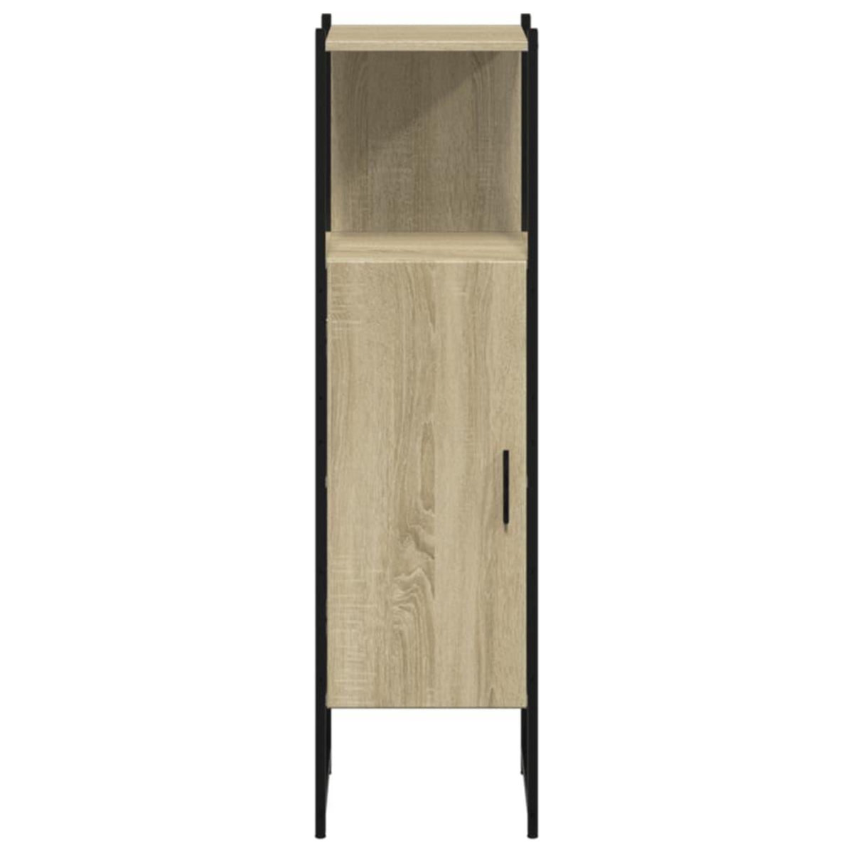 VIDAXL Armoire de salle de bain chene sonoma 33x33x120,5 cm