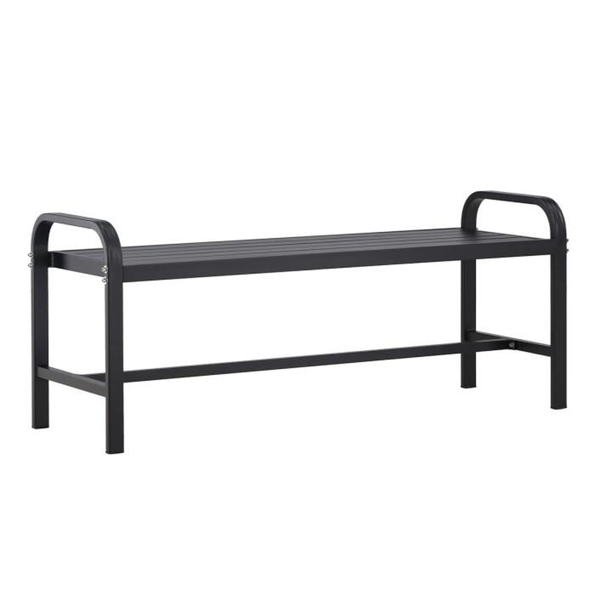 Voir la diapositive 1 : Paris Prix Banc de Jardin Design  Cascais  125cm Noir
