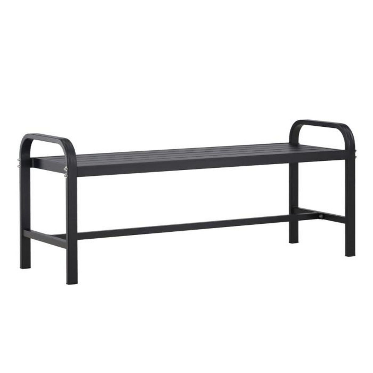 Paris Prix Banc de Jardin Design  Cascais  125cm Noir