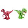 Voir la diapositive 1 : ZURU Coffret 2 dinosaures électroniques - Raptor et T-rex - Robo alive