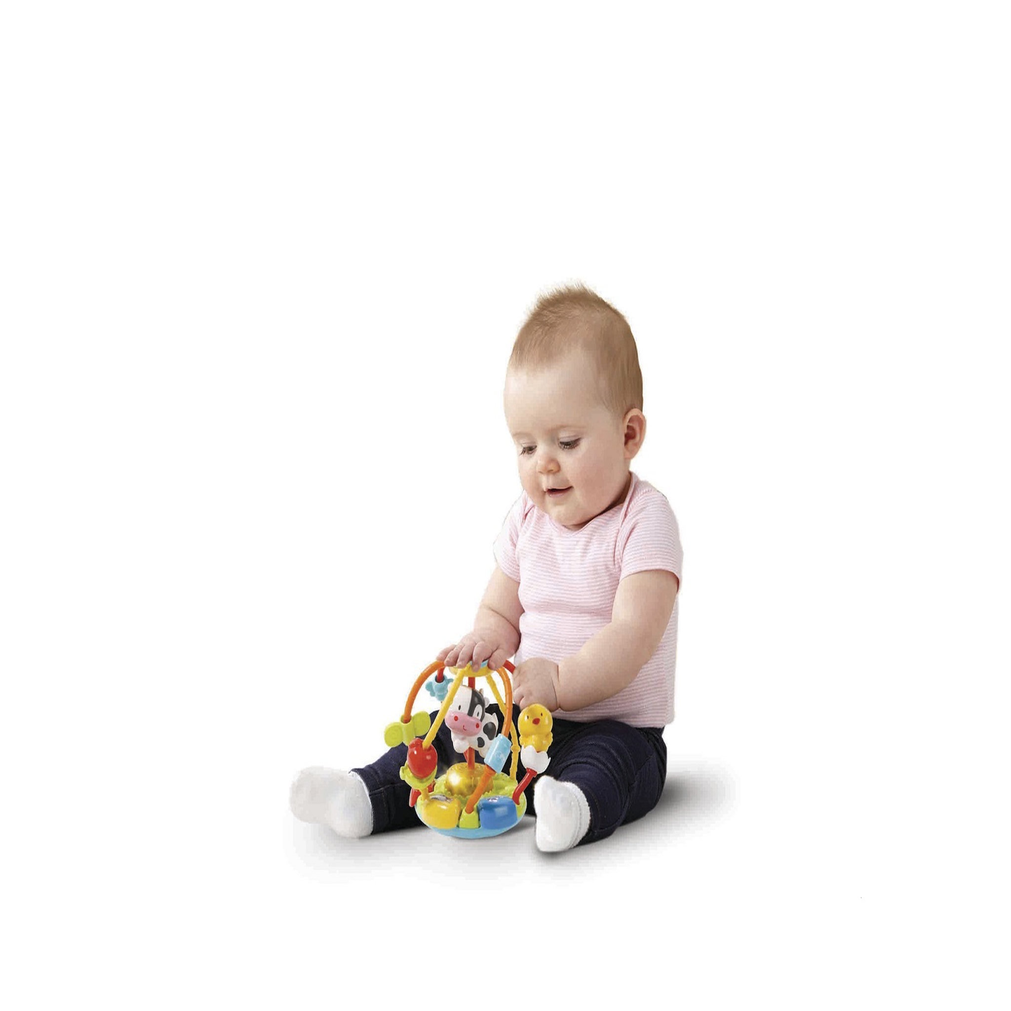 Voir la diapositive 2 : VTECH Hochet des p'tits copains Lumi balle