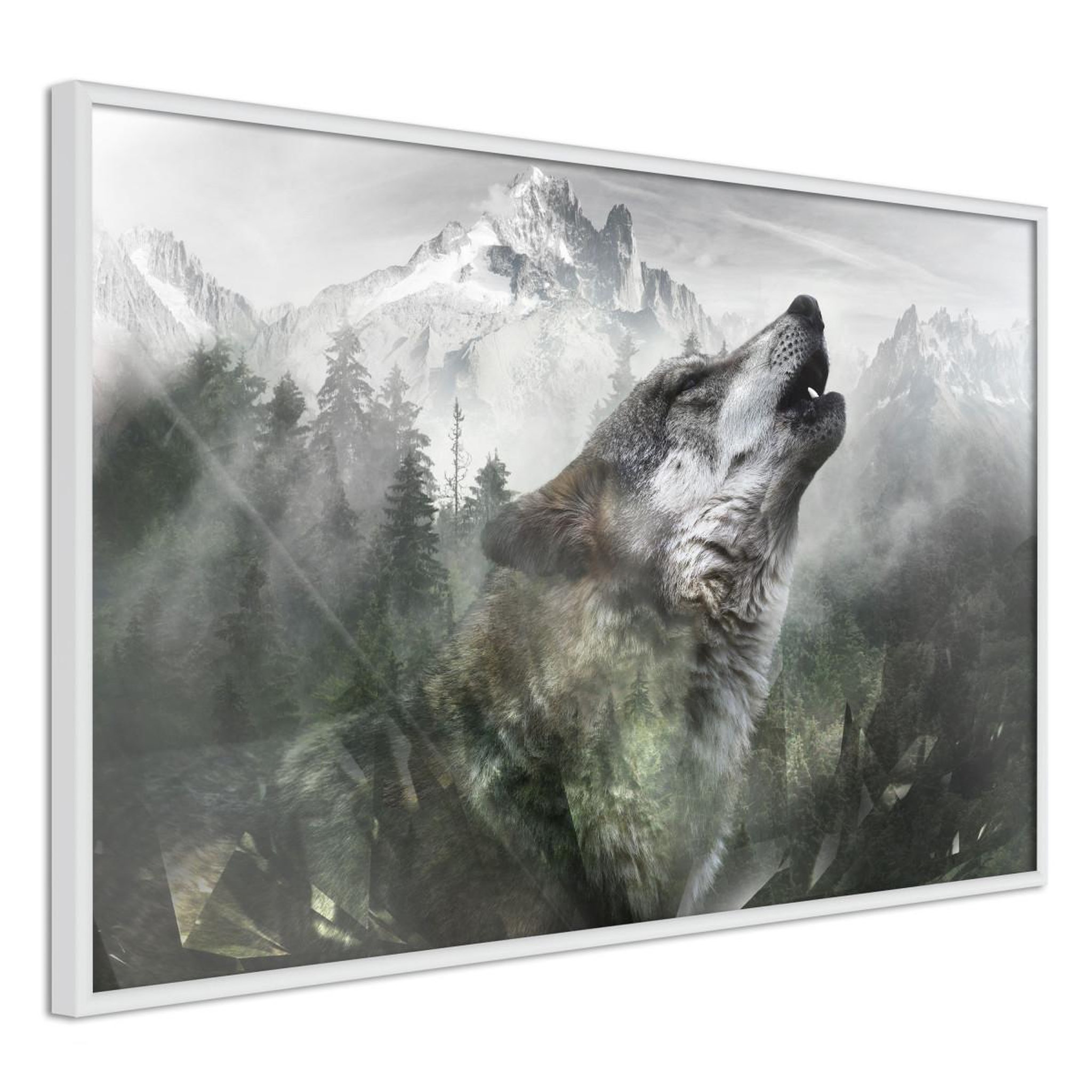 Paris Prix Affiche Murale Encadrée  Wolf's Territory