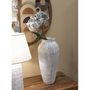 Voir la diapositive 5 : Paris Prix Vase Déco en Résine  Stiky  50cm Or & Blanc