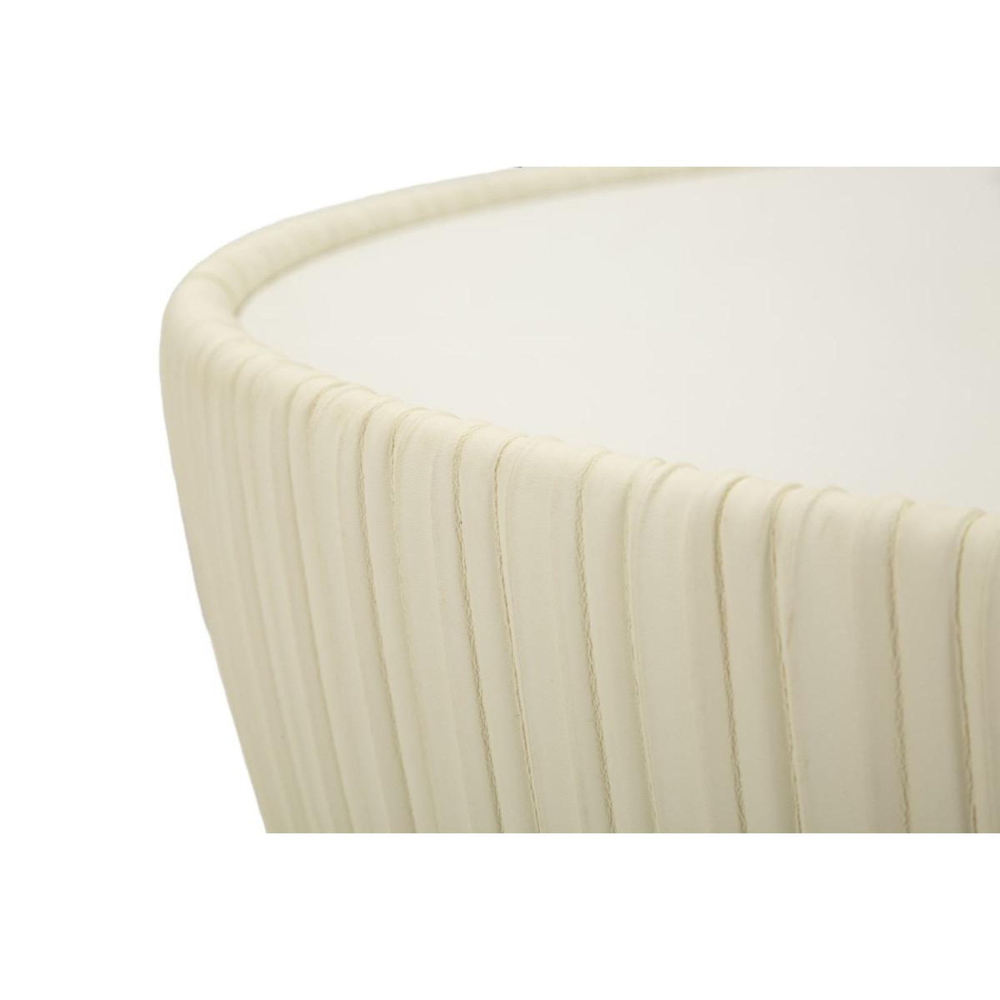Voir la diapositive 4 : Paris Prix Table basse design  elge  71cm crème