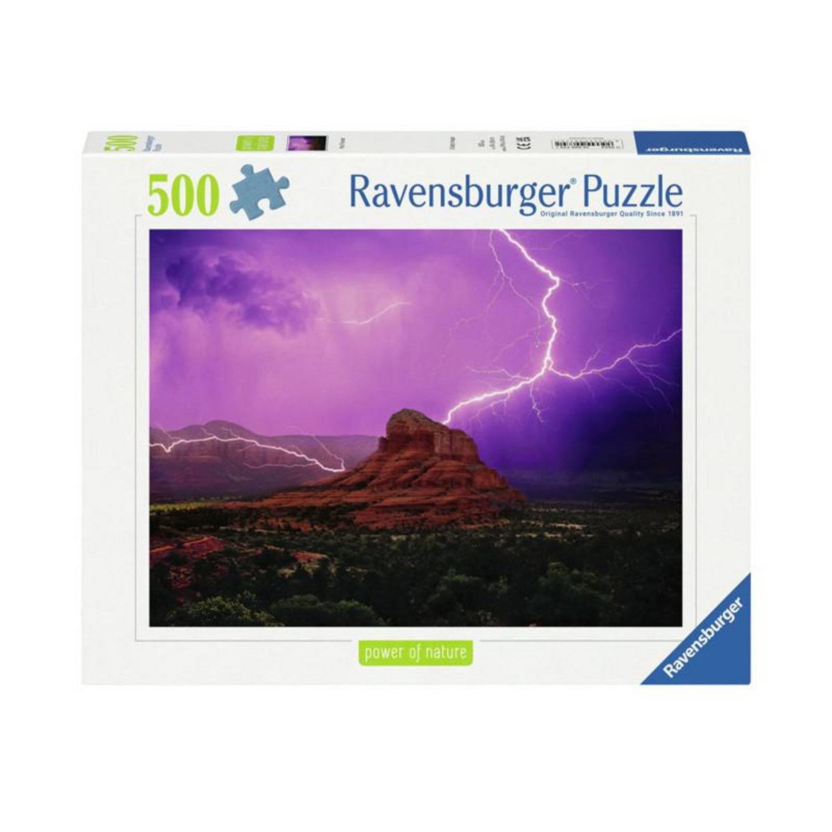 RAVENSBURGER Ravensburger - Jigsaw puzzle Pinke Gewitterstimmung, 500 pcs. 12000779 1