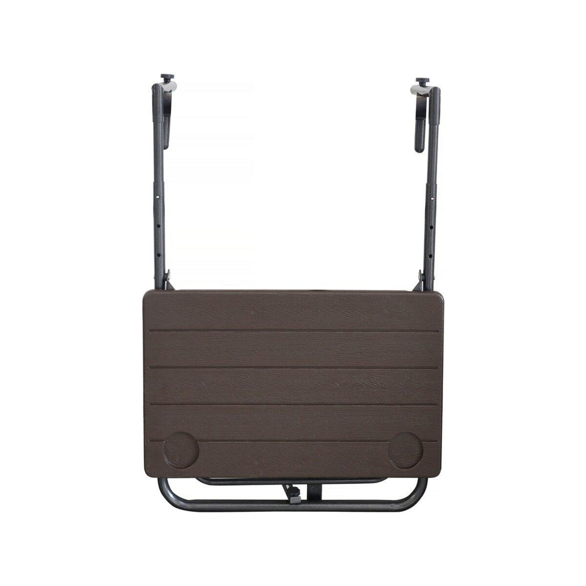 Habitat et Jardin Table de balcon suspendu pliable  - 60 x 56 x 83.5cm