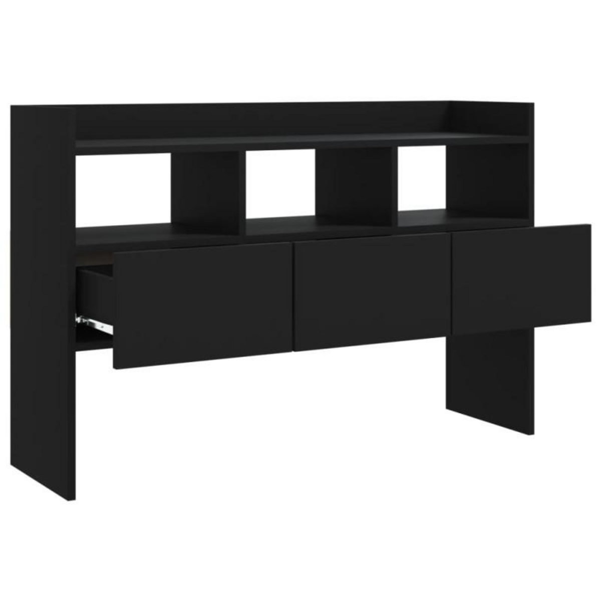 VIDAXL Buffet Noir 105x30x70 cm Bois d'ingénierie