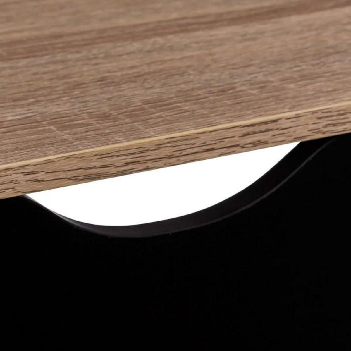 FIVE Meuble à Chaussures 3 Tiroirs  Mylan  119cm Noir