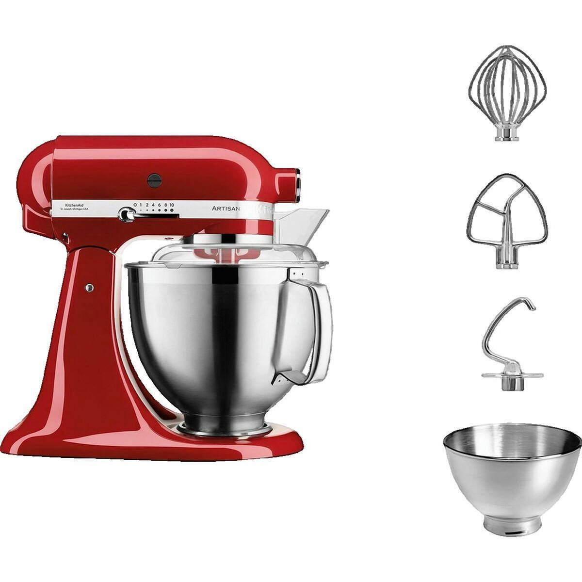 KitchenAid Robot pâtissier KitchenAid 5KSM185PSEER Rouge Empire