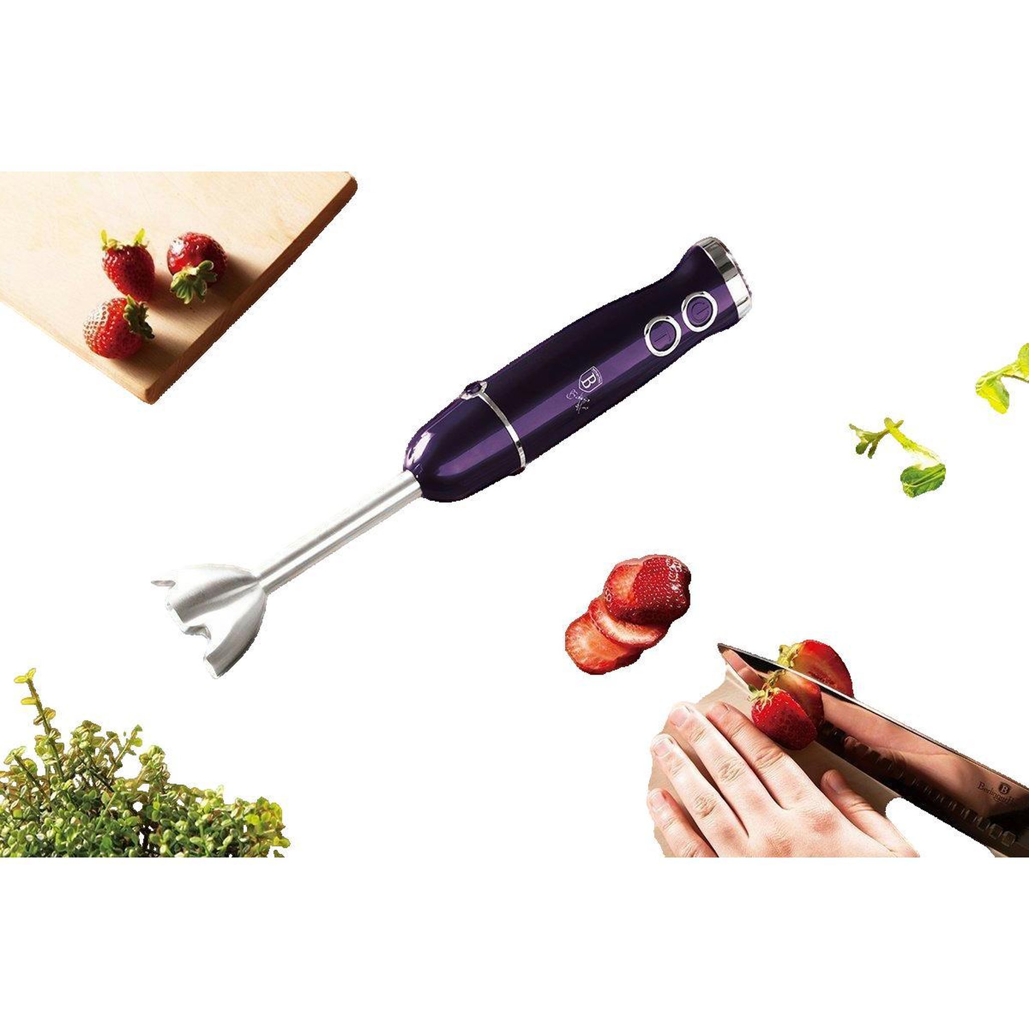 Voir la diapositive 2 : BERLINGER HAUS Mixeur plongeant Berlinger Haus violet élégant