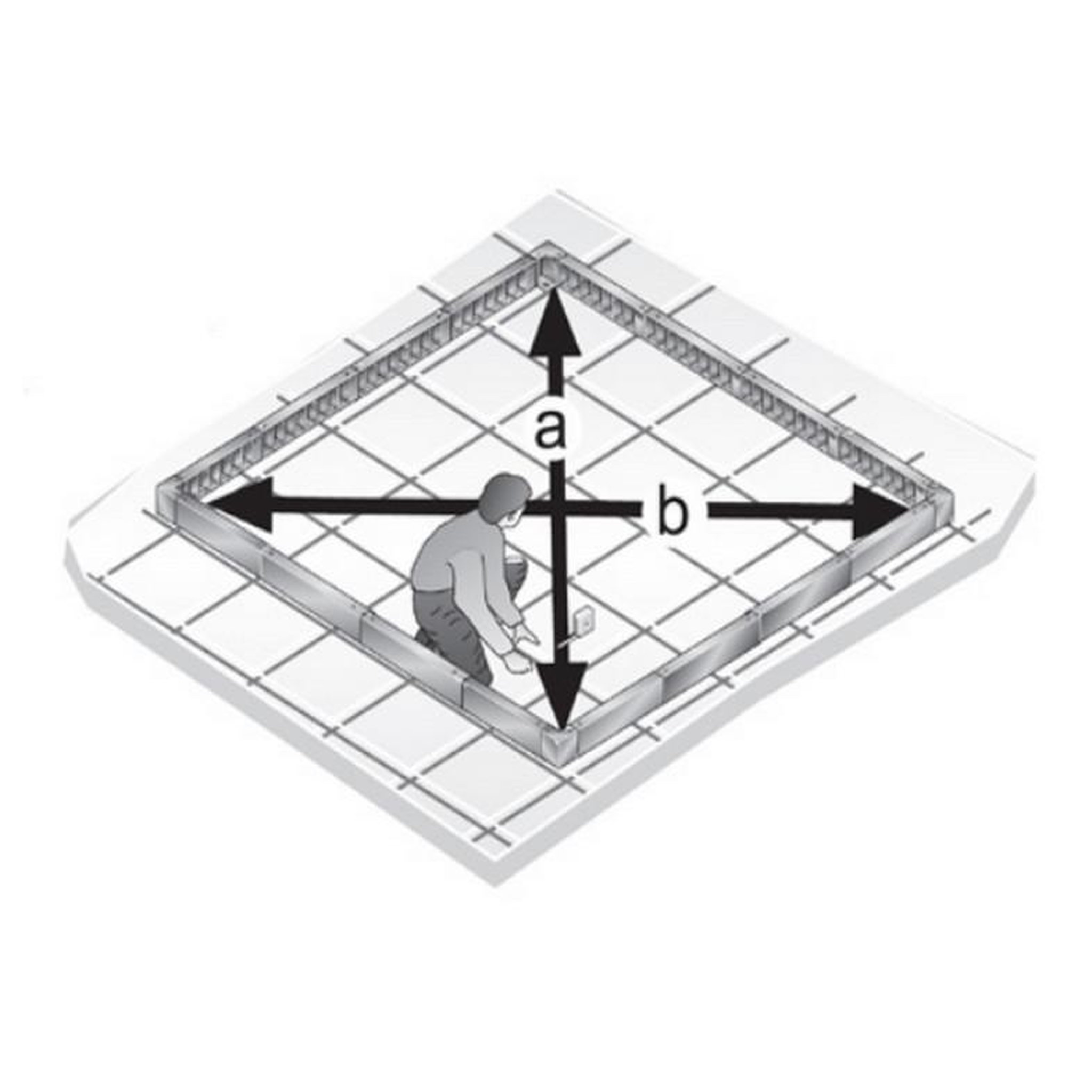 Voir la diapositive 2 : Palram Base pour serre 3.9m² - 702408