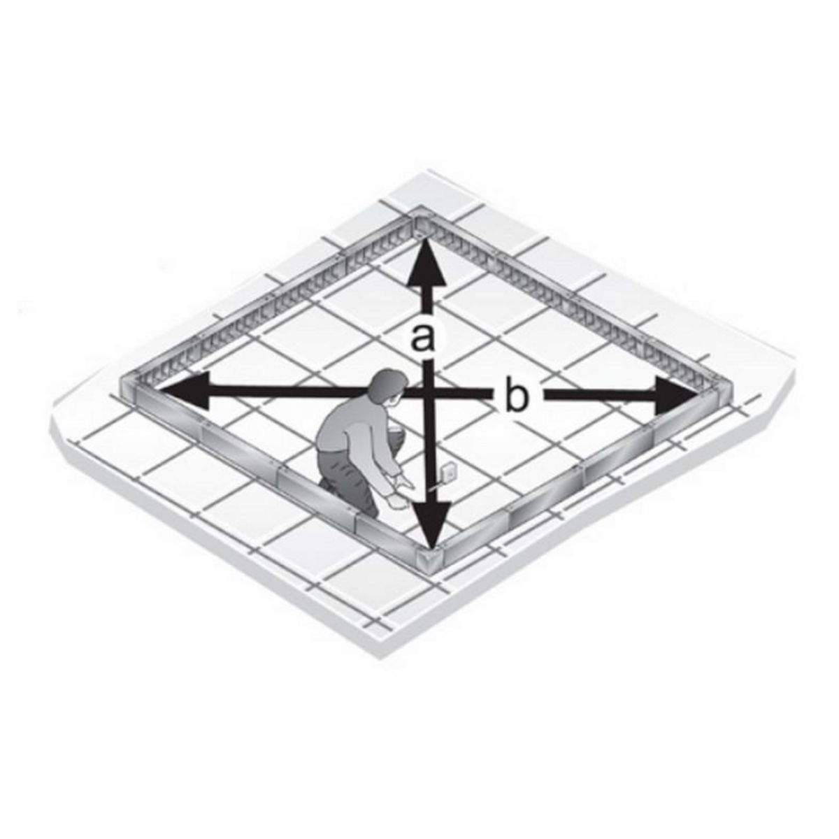 Palram Base pour serre 3.9m² - 702408