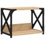 Voir la diapositive 2 : VIDAXL Support d imprimante à 2 niveaux chêne sonoma 44x26x31,5 cm