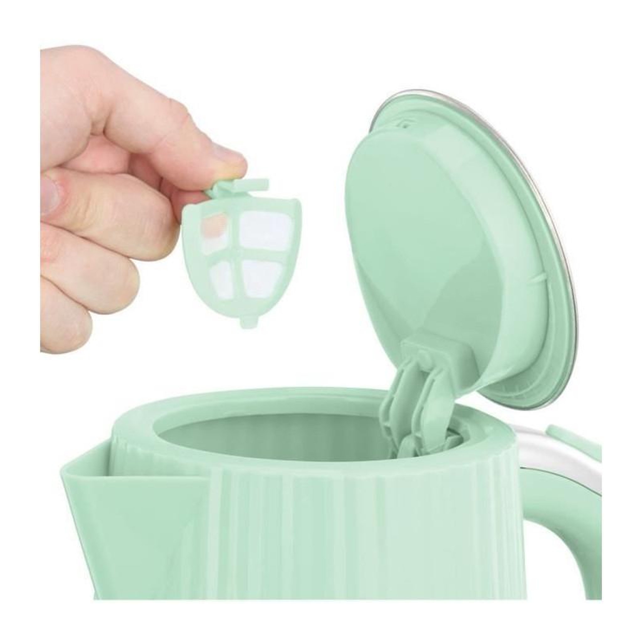 Voir la diapositive 6 : Russell Hobbs Bouilloire - RUSSELL HOBBS - EDEN - 2400 W - 1,7 L - Pistachio