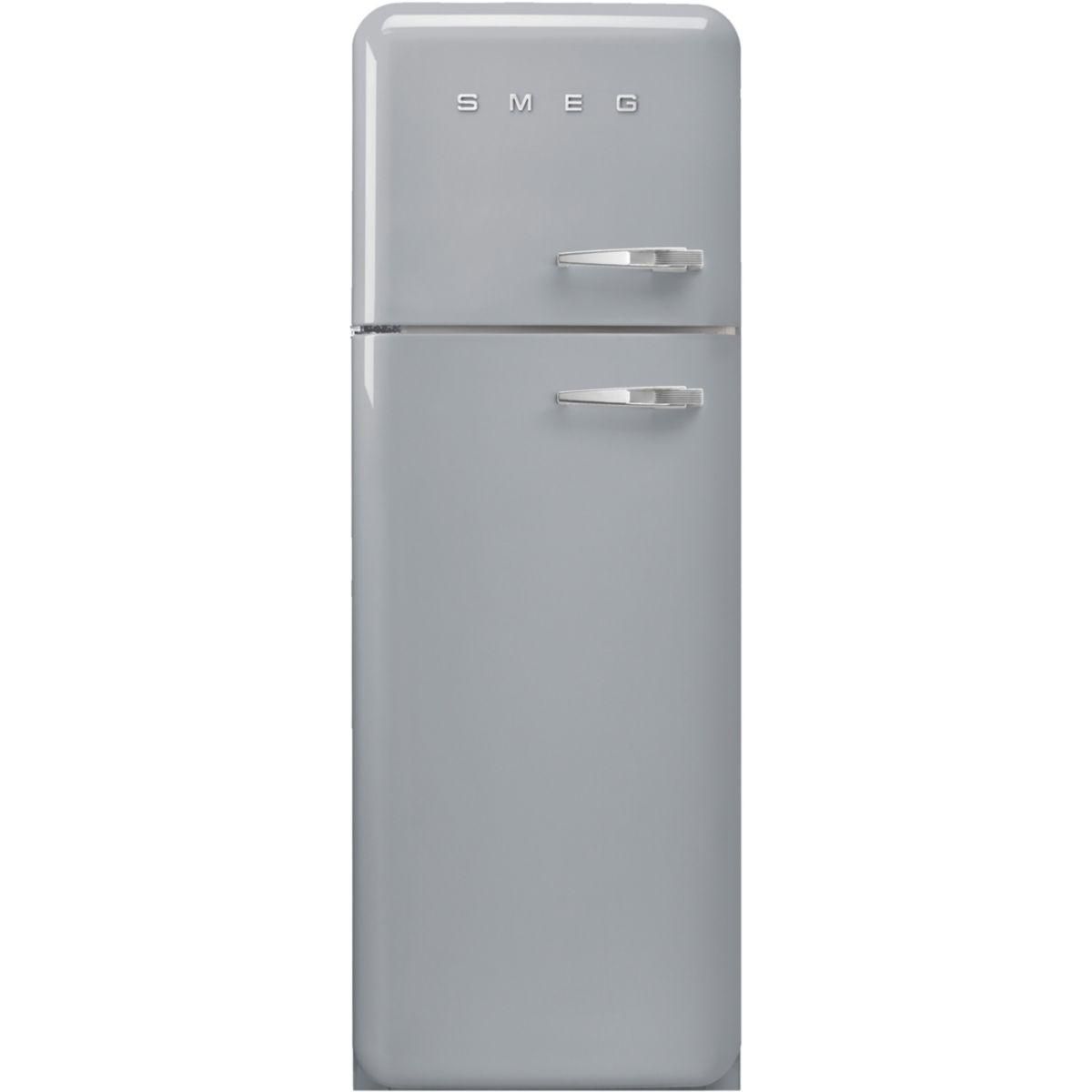 SMEG Réfrigérateur 2 portes FAB30LSV5 Gris Métal