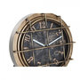 Voir la diapositive 3 : AAAAA Horloge de table DKD Home Decor Mappemonde 22 x 17 x 29 cm Verre Argenté Noir Doré Blanc Fer (2 Unités)