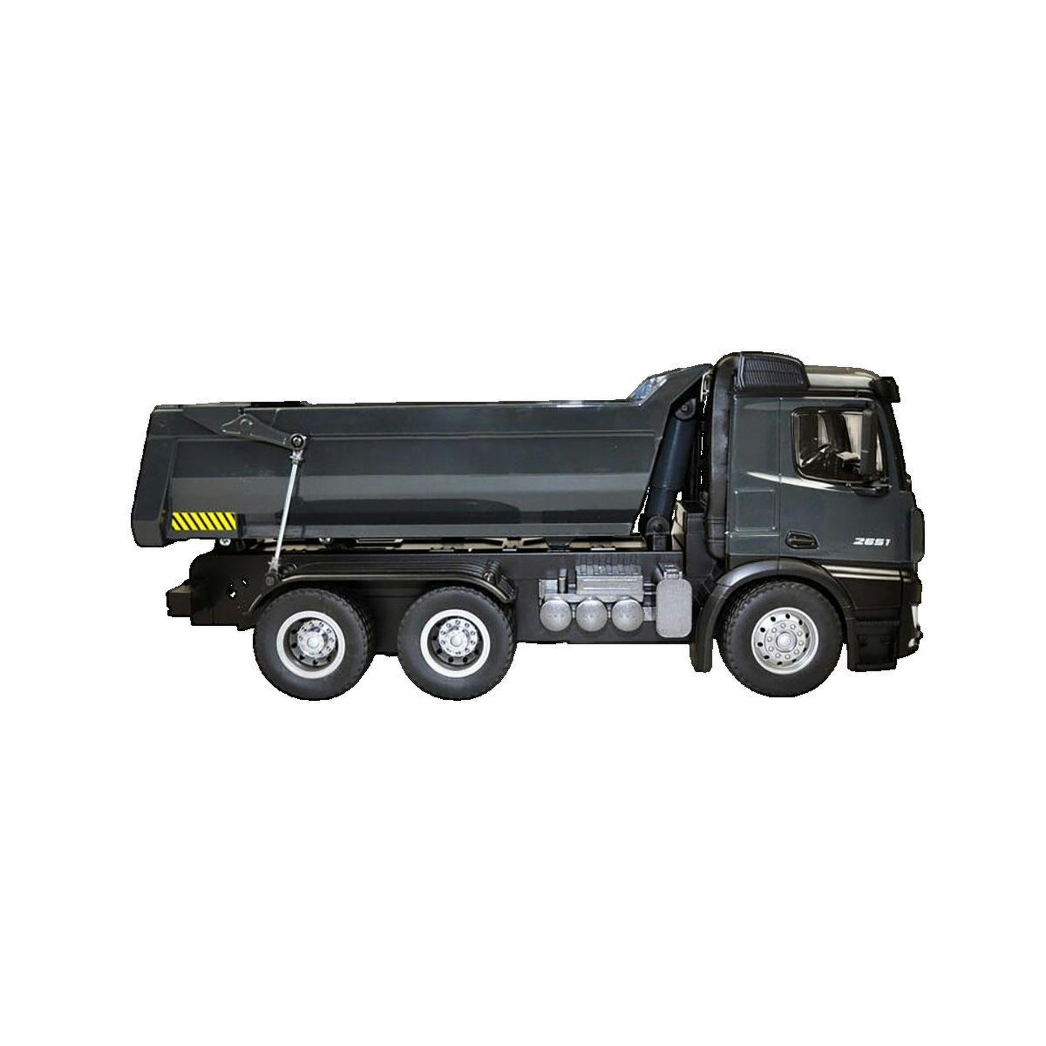 Voir la diapositive 2 : Amewi Camion télécommandé Amewi Arocs Kipper Pro noir