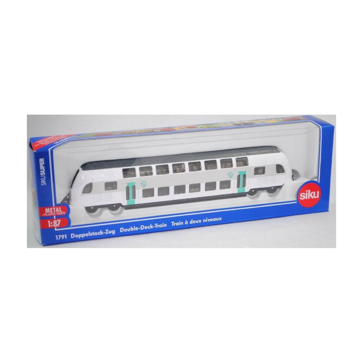 Siku 1791 RATP Train a deux etages
