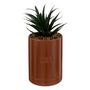 Voir la diapositive 1 : ATMOSPHERA Plante Artificielle en Pot  Joy  20cm Marron