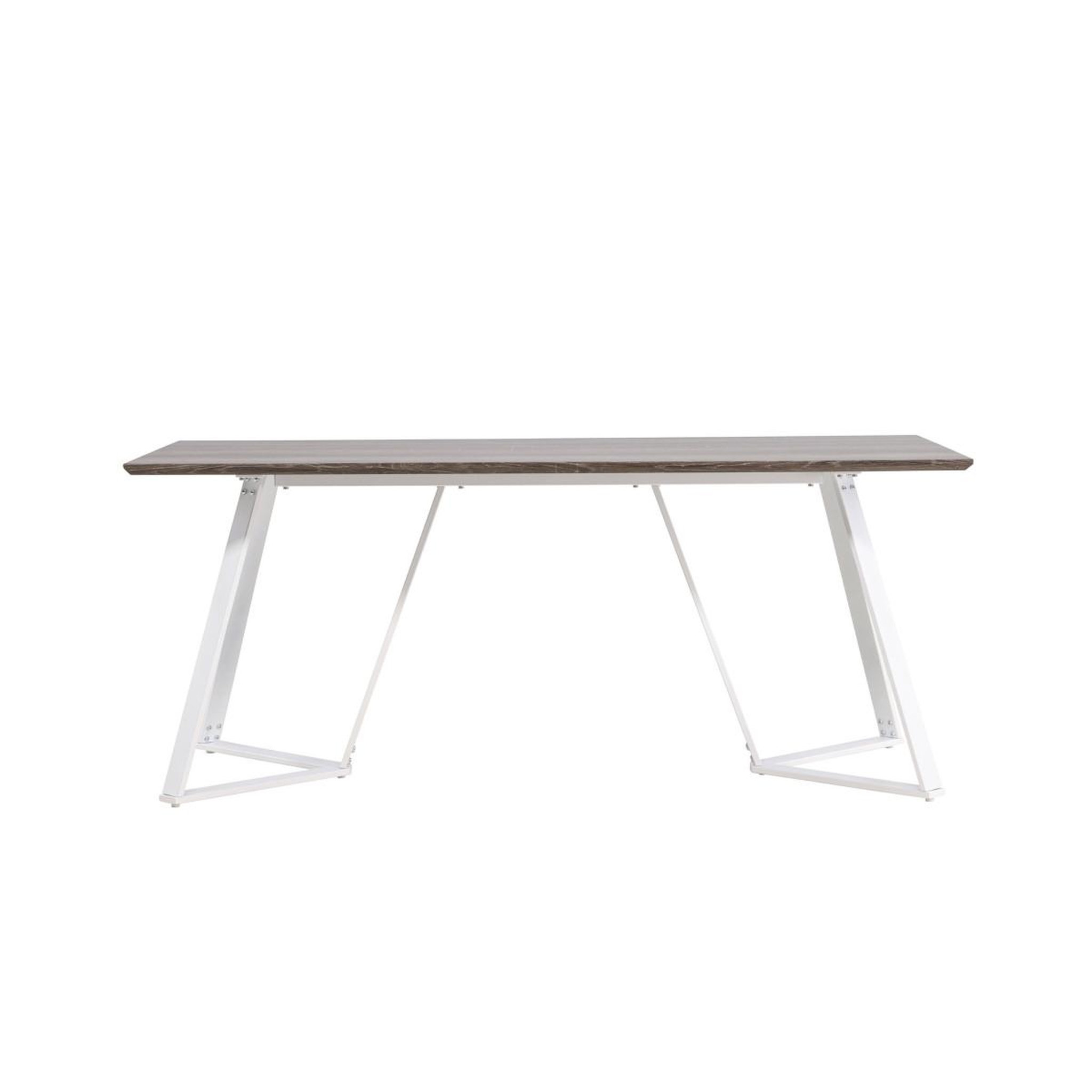Voir la diapositive 2 : Paris Prix Table à manger design  marina  180cm marron