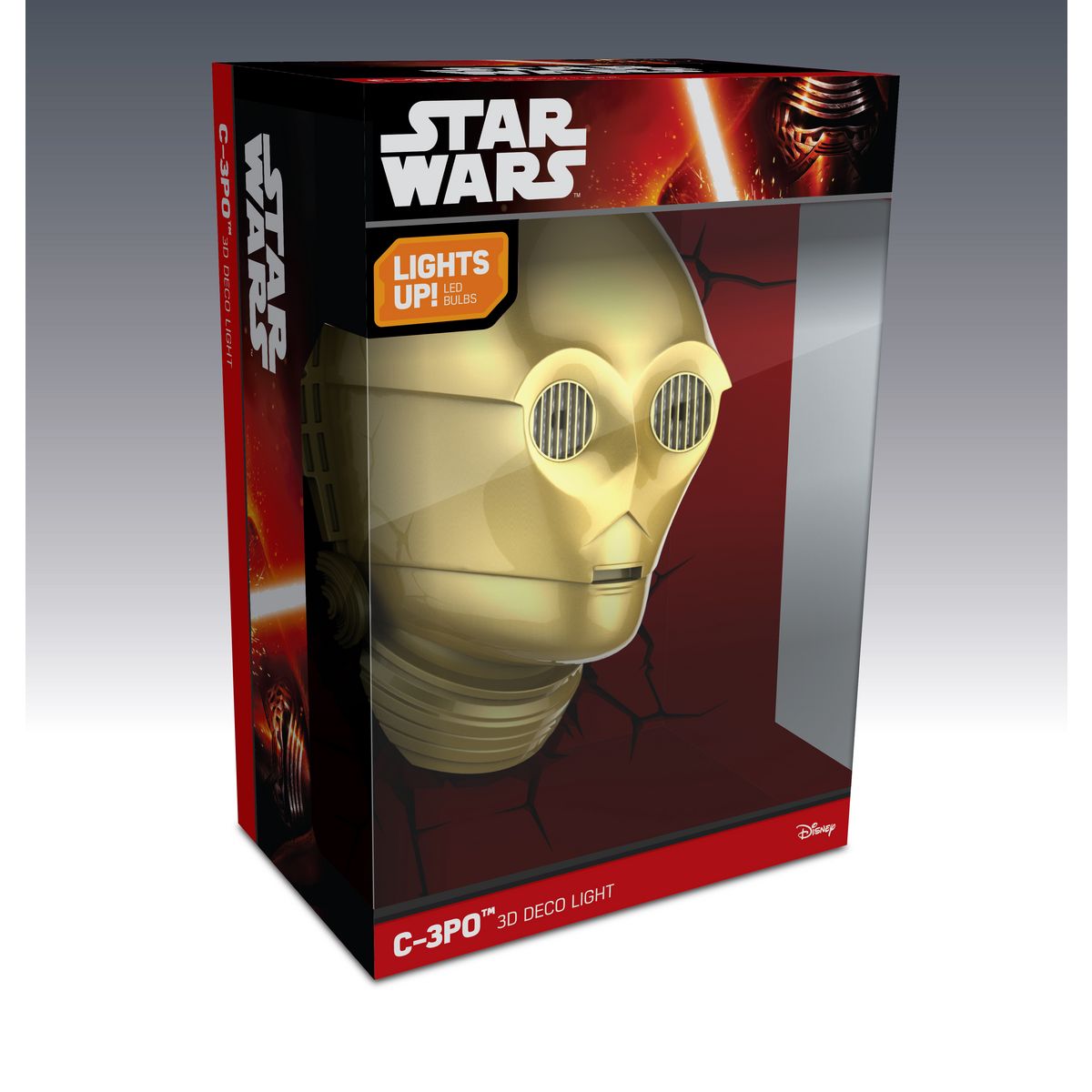 Lampe 3D décorative C-3 PO