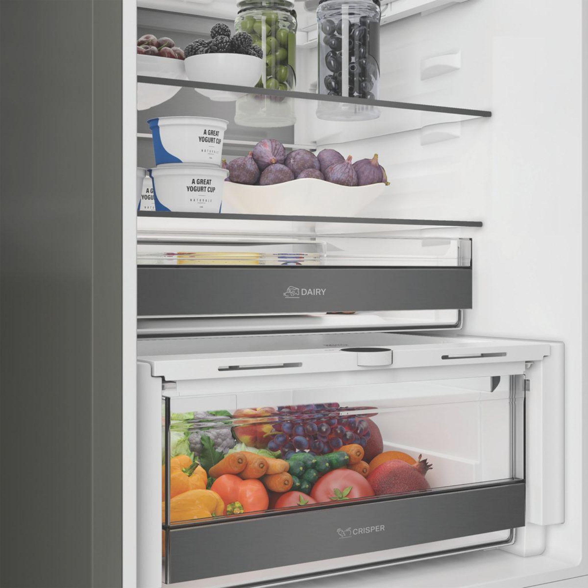 Voir la diapositive 5 : Whirlpool Réfrigérateur combiné whk26414xbr7ea