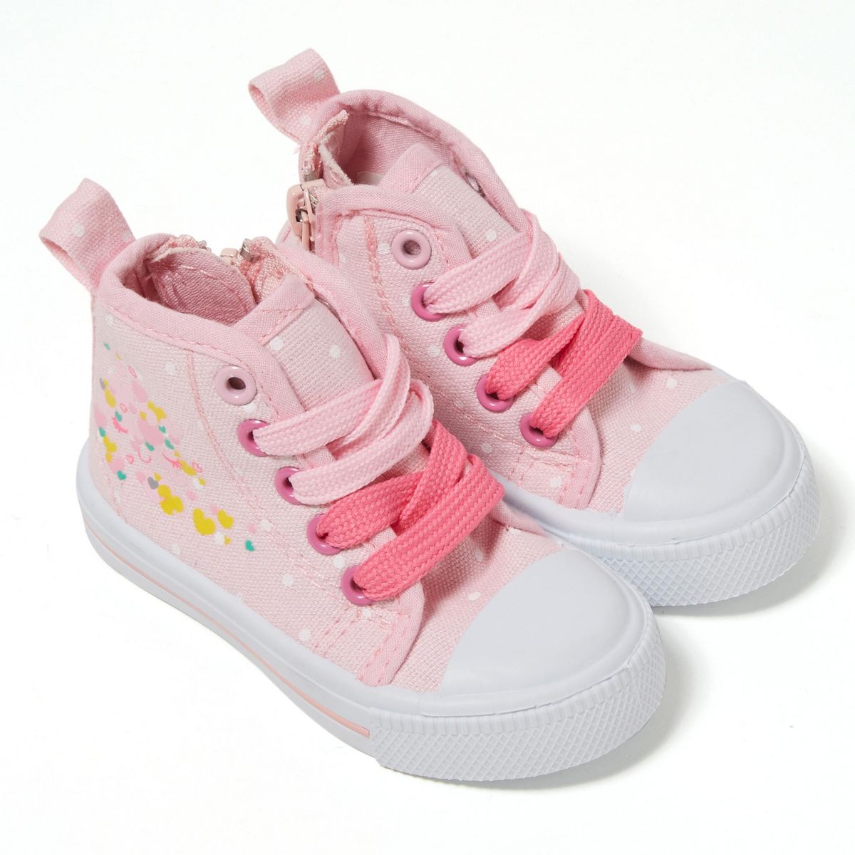 IN EXTENSO Baskets montantes à lacets bébé fille