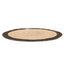 Voir la diapositive 4 : The Home Deco Factory Tapis rond en jute design bicolore Sophie