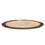 Voir la diapositive 4 : The Home Deco Factory Tapis rond en jute design bicolore Sophie