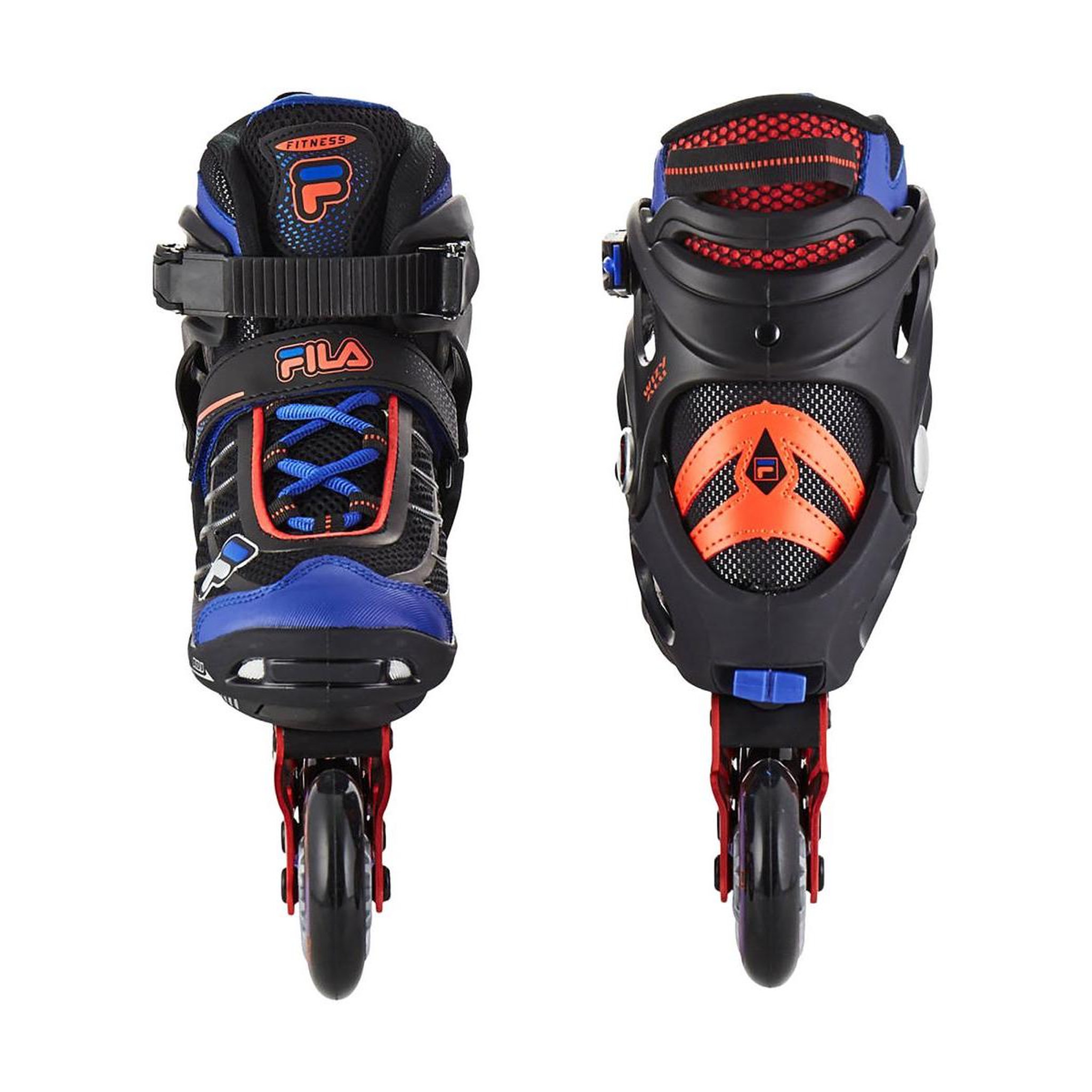 Voir la diapositive 2 : FILA Roller Fila jr wizy alu noir/rouge/bleu T38-41