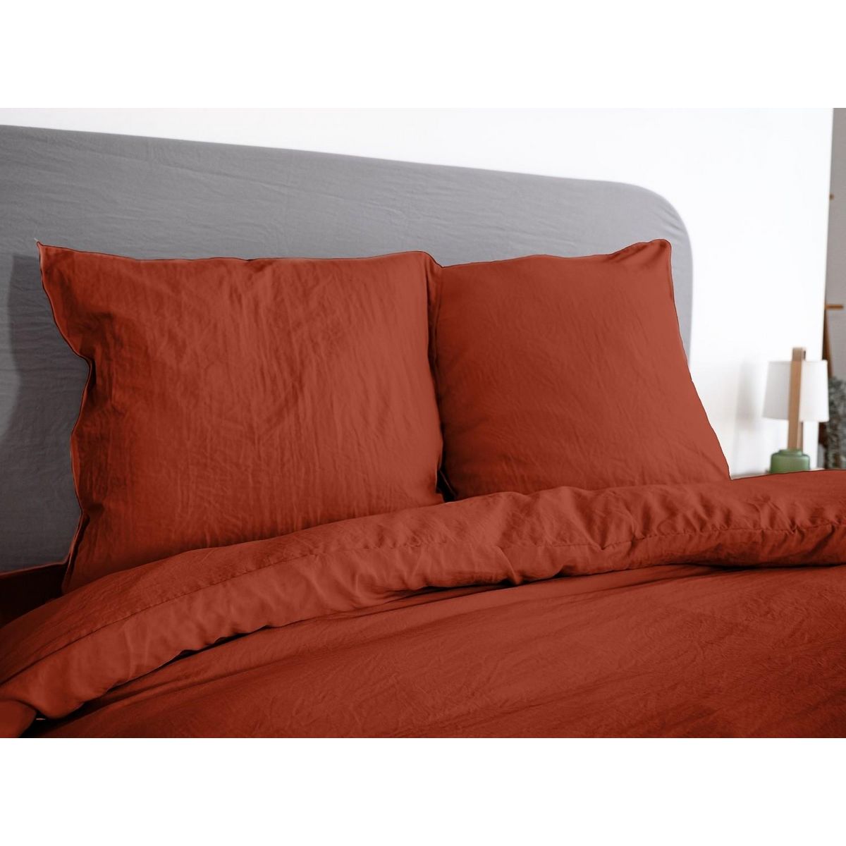 Home collection Parure microfibre lavee