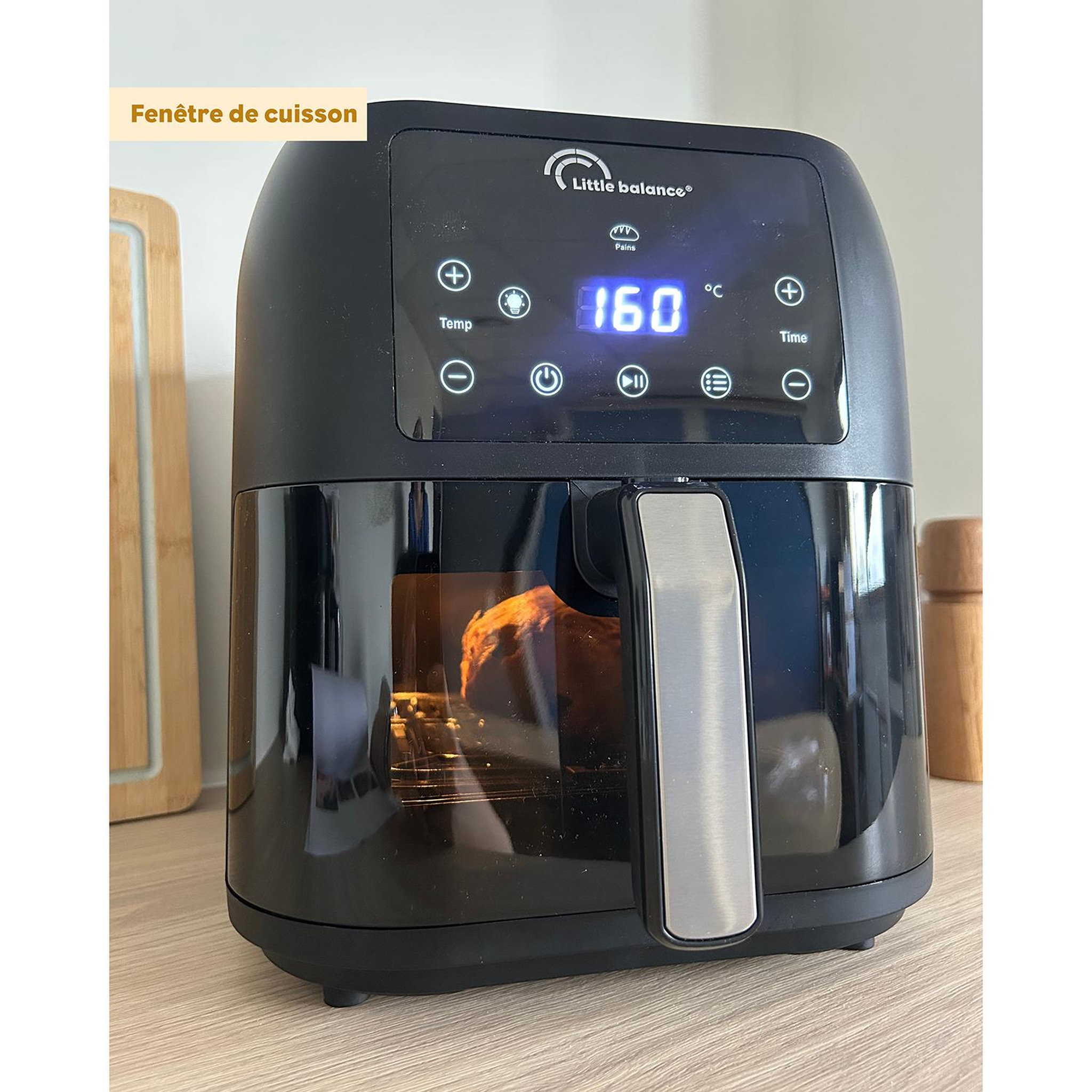 Voir la diapositive 4 : LITTLE BALANCE Friteuse sans huile 1700w - 8866