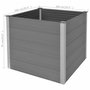 Voir la diapositive 6 : VIDAXL Lit sureleve de jardin WPC 100x100x91 cm Gris