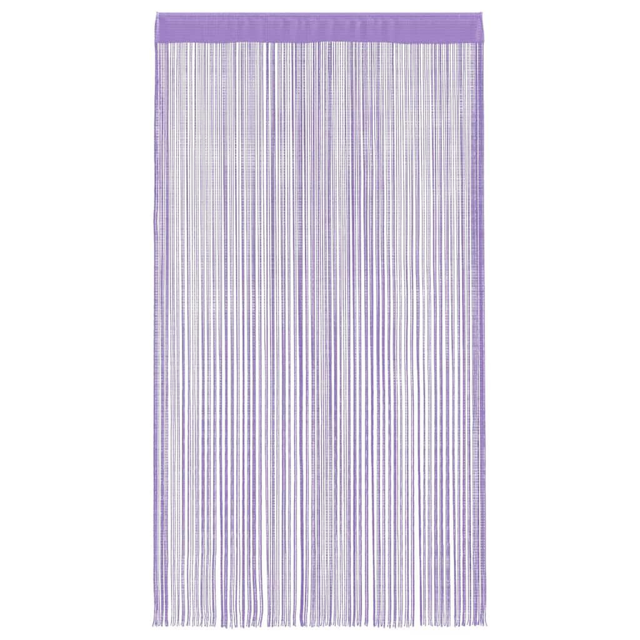 Voir la diapositive 4 : VIDAXL Rideaux a fils 2 pcs violet 100x250 cm
