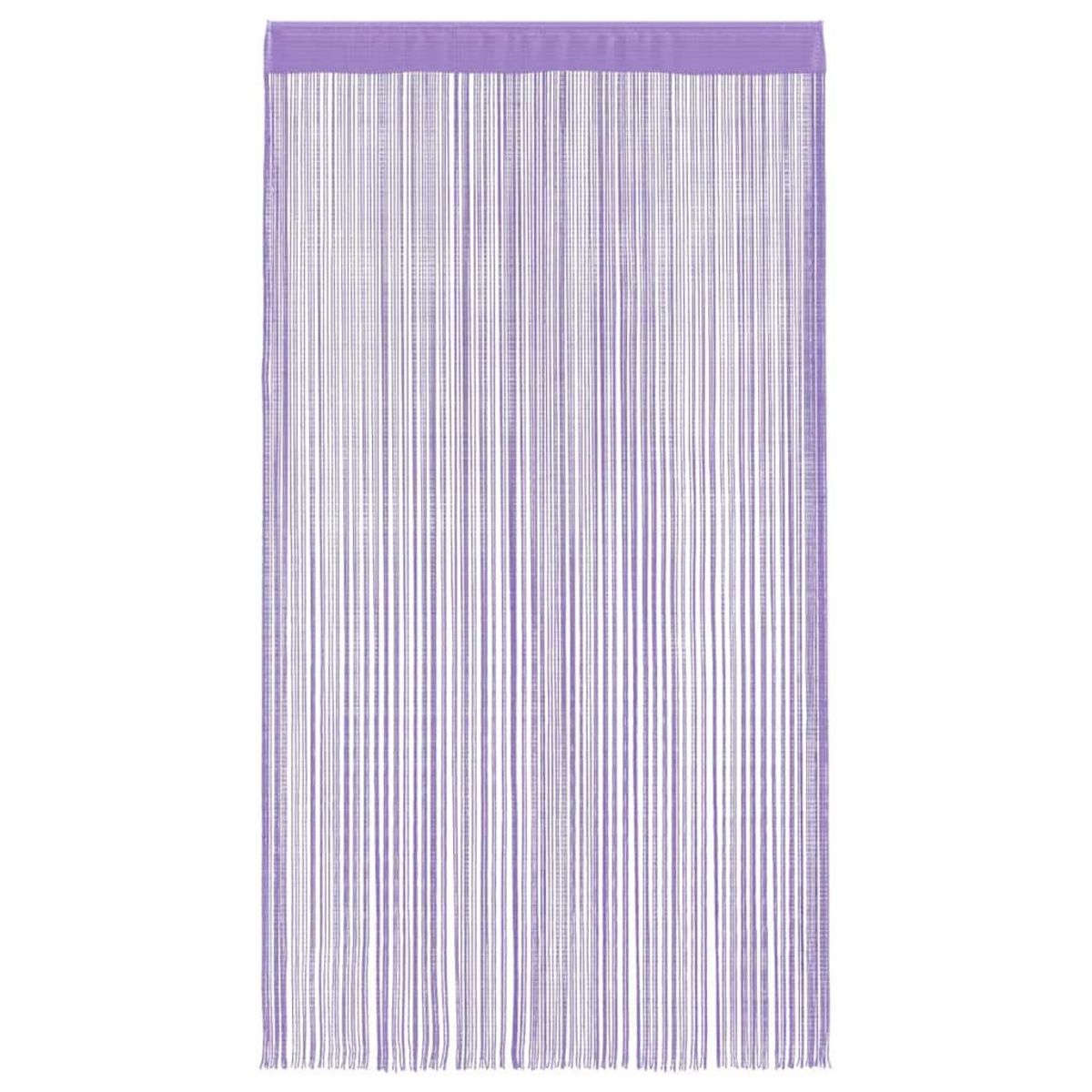 VIDAXL Rideaux a fils 2 pcs violet 100x250 cm