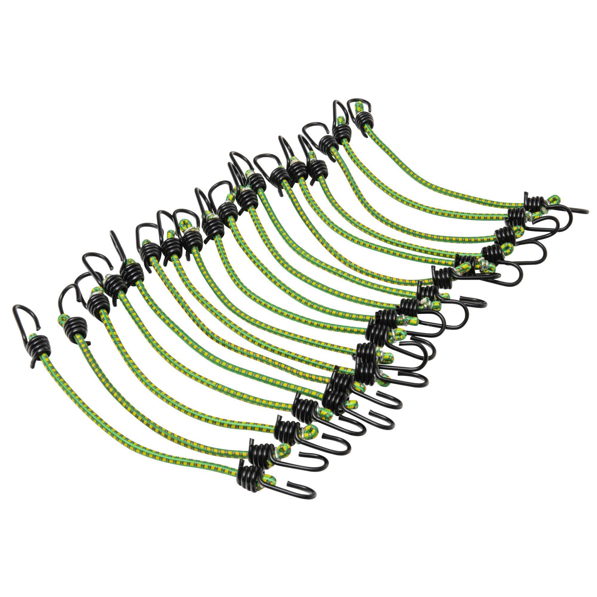 Voir la diapositive 2 : WERKAPRO Tendeurs  ø6mm-32cm  18pcs WERKA PRO + crochets