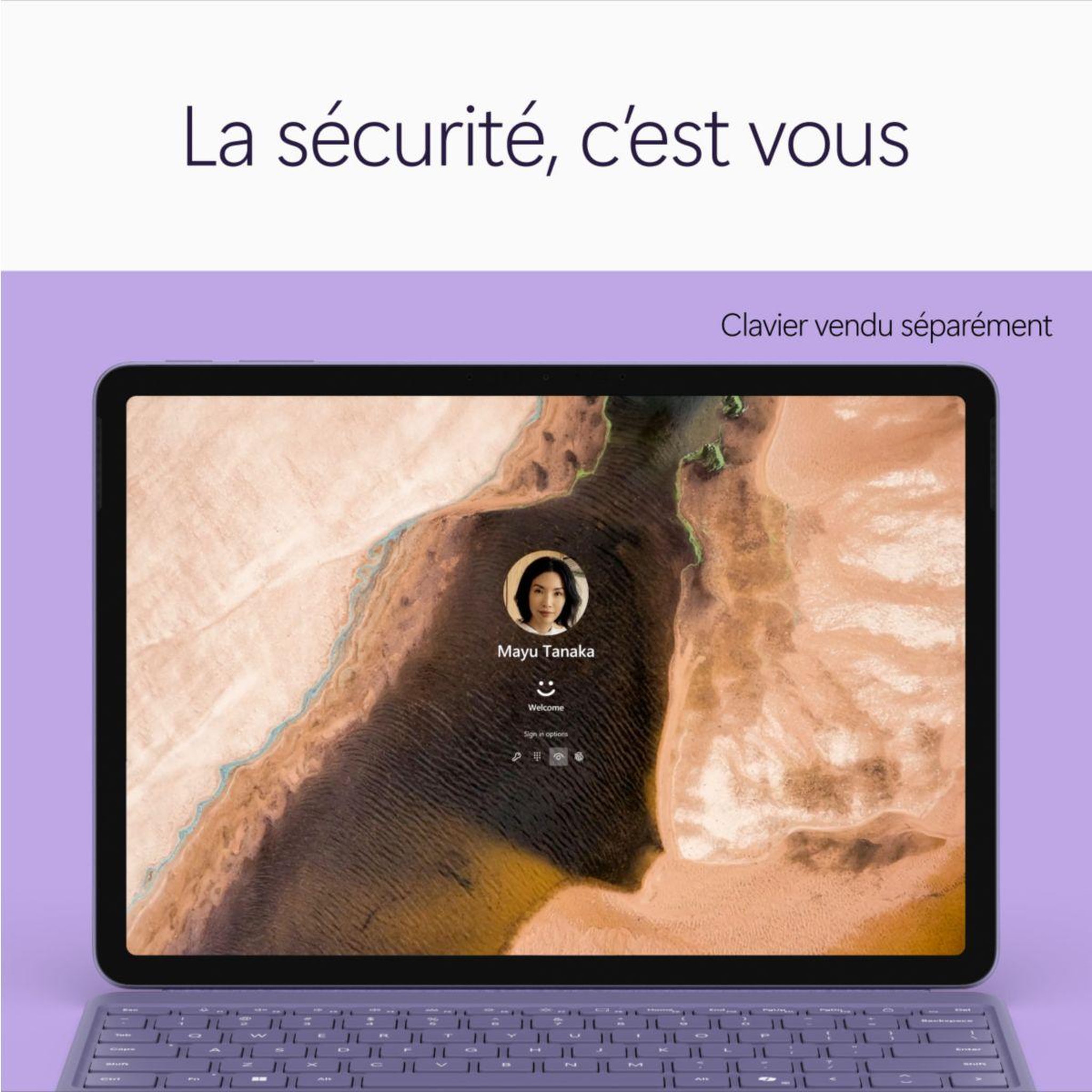 Voir la diapositive 5 : MICROSOFT PC Hybride Surface Pro 12  Tactile Snapdragon X2 Plus 16 Go RAM LPDDR5x UFS 256 Go Violet