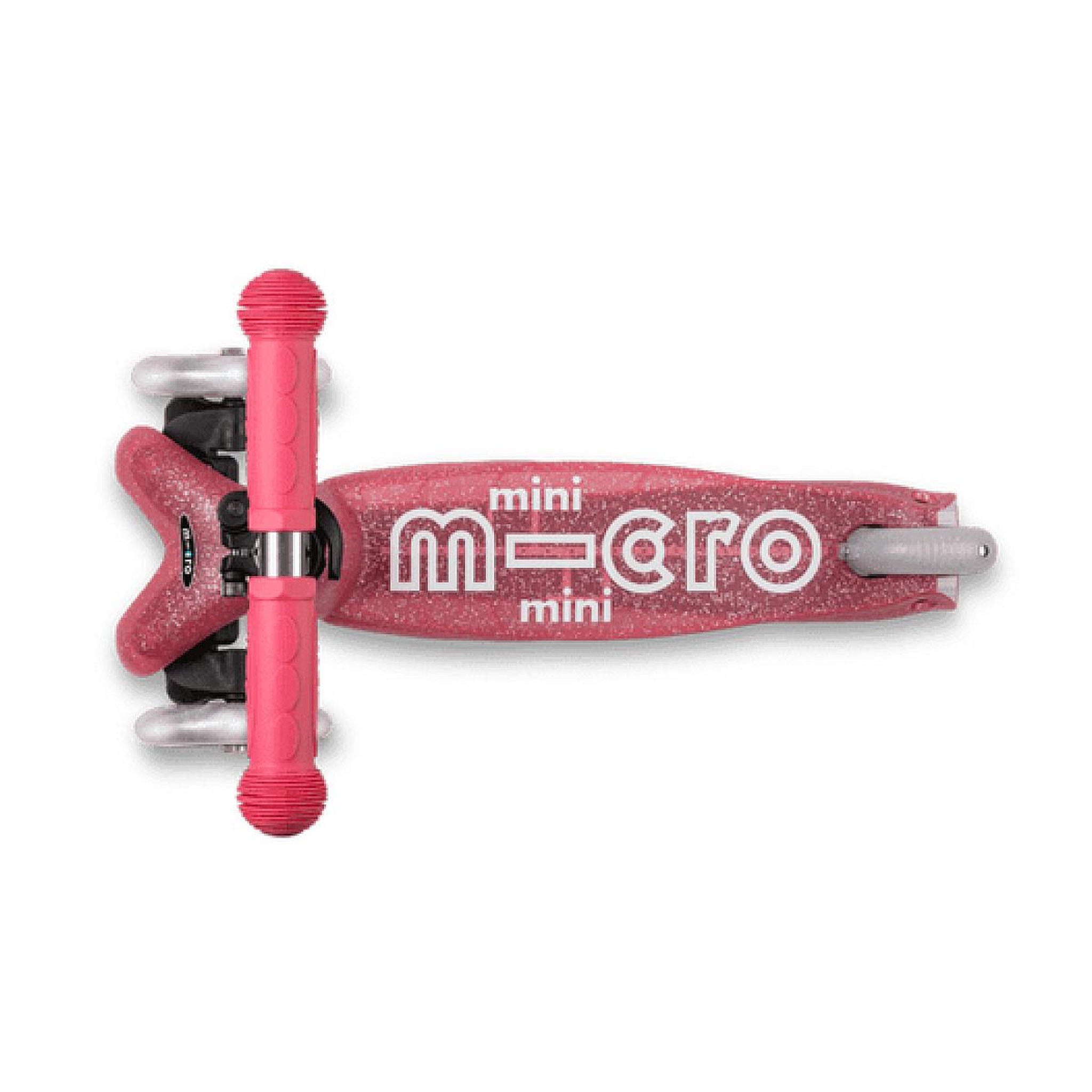 Voir la diapositive 5 : Micro Trottinette  Mobility à trois roues Rose Glitter LED MMD208