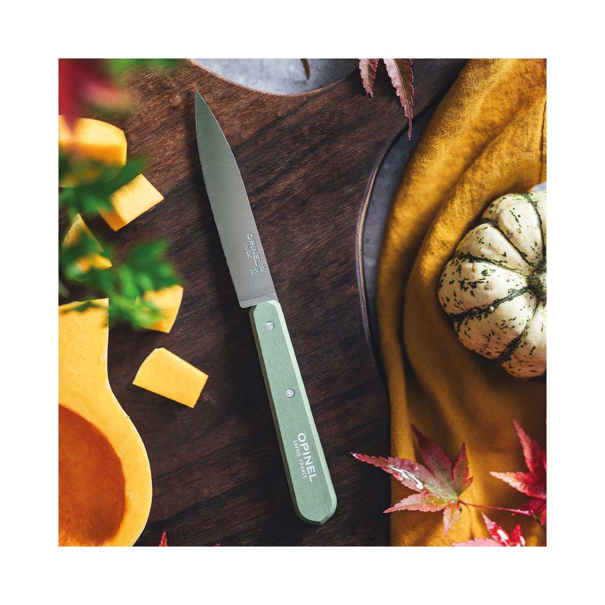 Voir la diapositive 2 : Opinel Couteau Office N112 Sauge
