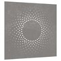 Voir la diapositive 3 : VIDAXL Decoration murale jardin 55x55 cm acier corten design du soleil