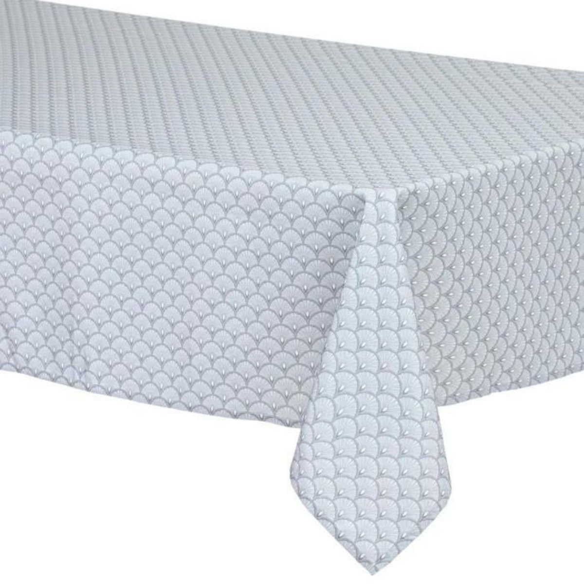 ATMOSPHERA Nappe Antitache Imprimée  Livia  150x300cm Gris